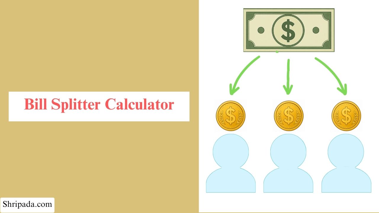 bill splitter calculator