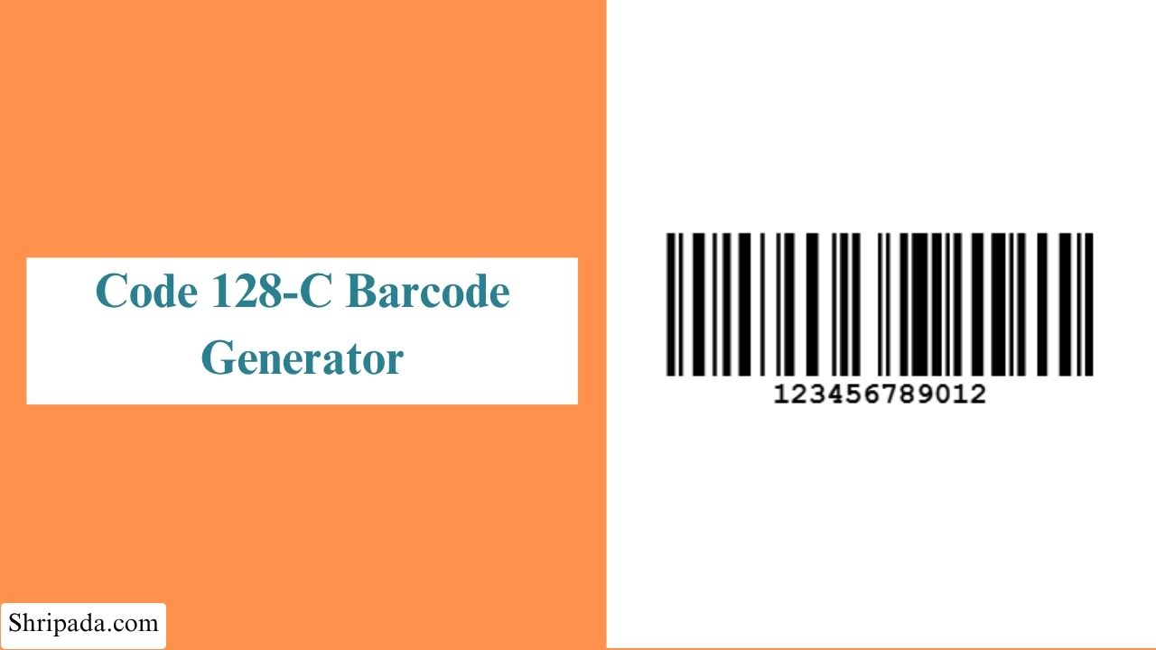code 128c barcode generator