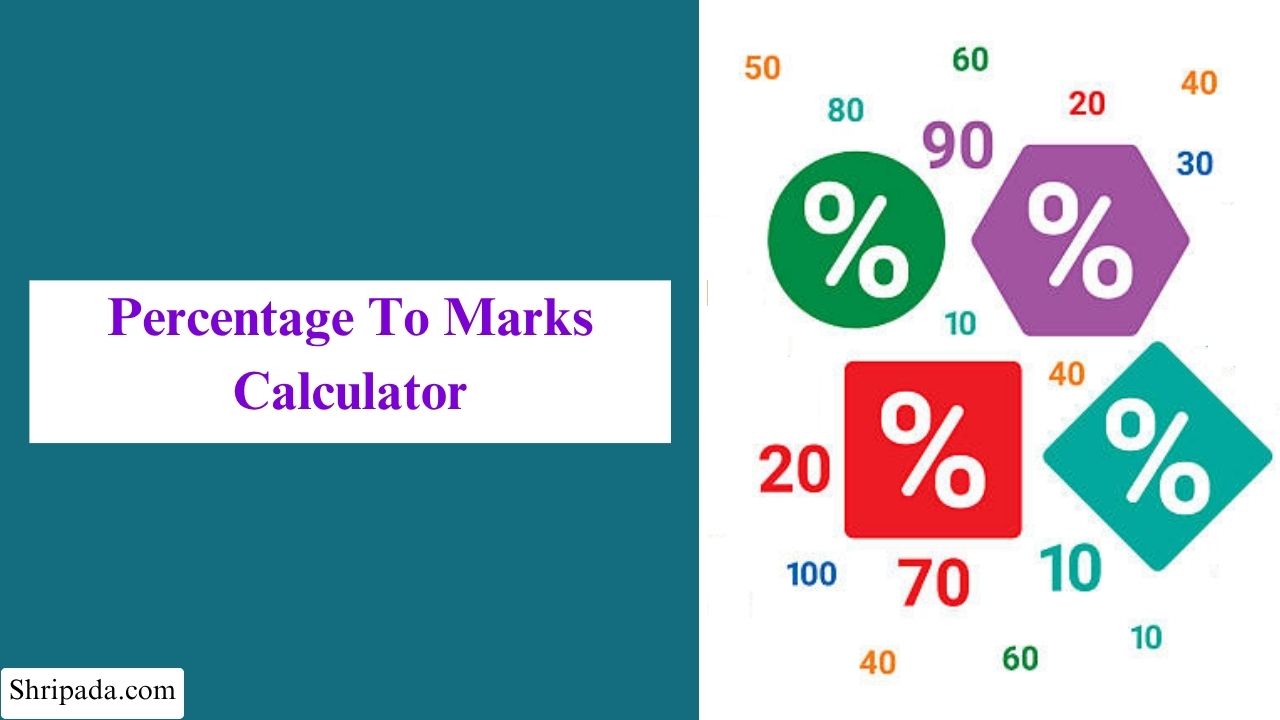 online percentage to marks calculator