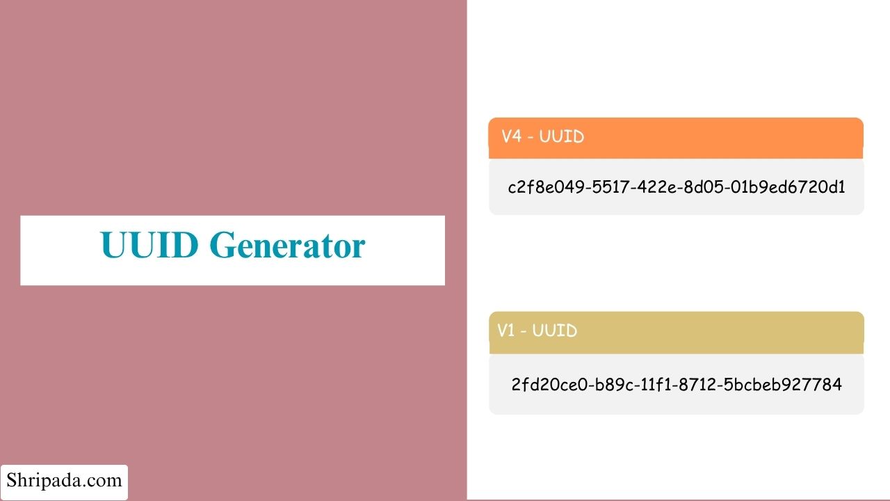 online uuid generator